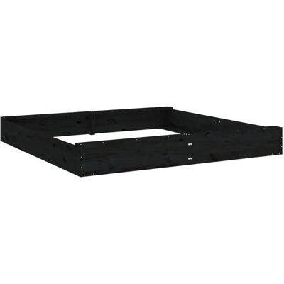 vidaXL Sandbox 160x160x20cm with Seats - Outdoor Play for Kids vidaXL Sandbox 160x160x20cm with Seats - Outdoor Play for Kids