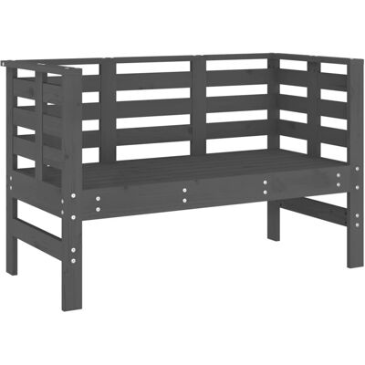 vidaXL Gartentisch Grau 111,5x53x71 cm - Gartenbank vidaXL Gartentisch Grau 111,5x53x71 cm - Gartenbank