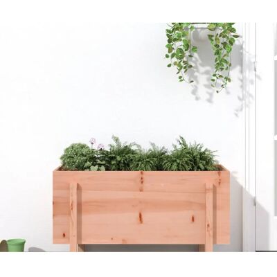 vidaXL Hochbeet 101x50x57 cm Massives Douglas-Holz - Gartenbeet vidaXL Hochbeet 101x50x57 cm Massives Douglas-Holz - Gartenbeet