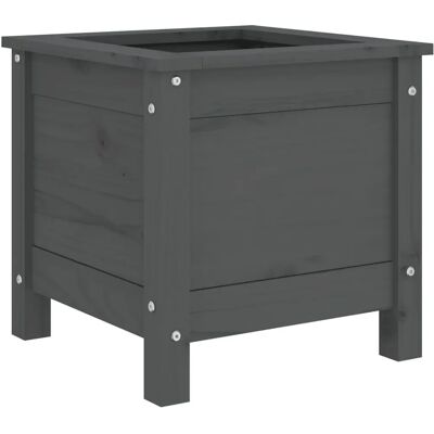 vidaXL Graue Kiefer Hochbeet - Garten Hochbeet vidaXL Graue Kiefer Hochbeet - Garten Hochbeet