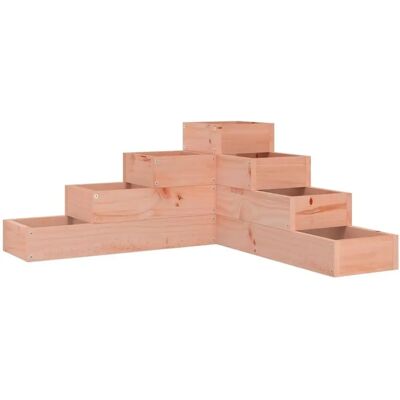 Scala per piante vidaXL 4 gradini - Vaso da giardino - Marrone - 80,5x79x36 cm Scala per piante vidaXL 4 gradini - Vaso da giardino - Marrone - 80,5x79x36 cm