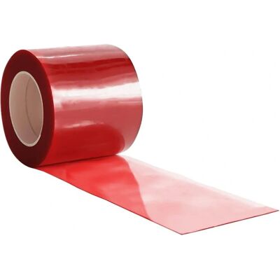 vidaXL Red PVC Door Curtain 50m - Door Curtain vidaXL Red PVC Door Curtain 50m - Door Curtain