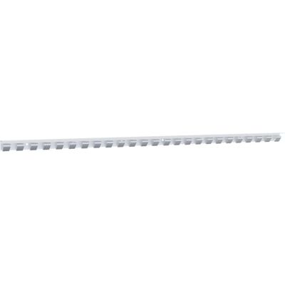 vidaXL Inoxowa Kinkiet na Zasłony - 100 x 3 cm vidaXL Inoxowa Kinkiet na Zasłony - 100 x 3 cm