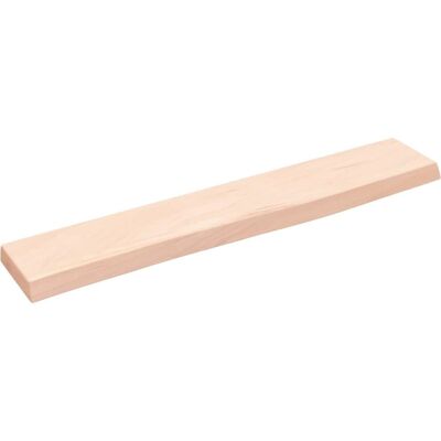 Étagère murale en bois massif 60x10x2 cm - Style rustique - Publicité Étagère murale en bois massif 60x10x2 cm - Style rustique - Publicité