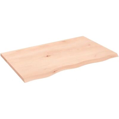 vidaXL Brown 80x50x2 cm Solid Oak Wall Shelf - Wall Shelf vidaXL Brown 80x50x2 cm Solid Oak Wall Shelf - Wall Shelf