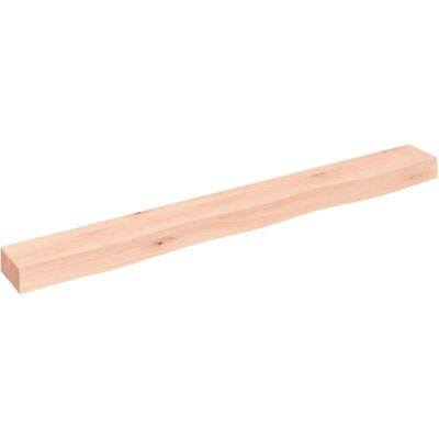 vidaXL Muurplank 100x10x6 cm Massief Eikenhout Rustiek vidaXL Muurplank 100x10x6 cm Massief Eikenhout Rustiek