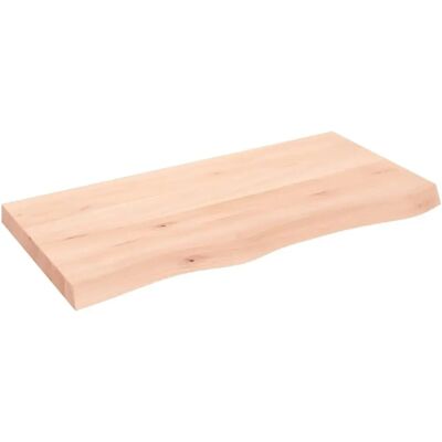 vidaXL Brązowa 100x50x6 cm Półka na ścianę - Półka na ścianę vidaXL Brązowa 100x50x6 cm Półka na ścianę - Półka na ścianę