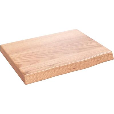 vidaXL Light Brown 40x30x4cm Wooden Wall Shelf - Wall Shelf vidaXL Light Brown 40x30x4cm Wooden Wall Shelf - Wall Shelf