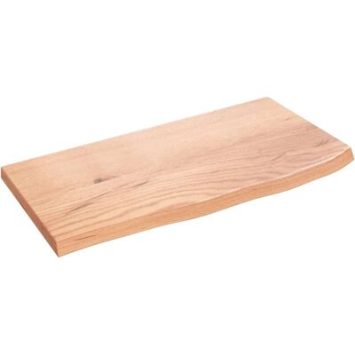 vidaXL Wood Wall Shelf Rustic 60x30x2 cm - Wall Shelf vidaXL Wood Wall Shelf Rustic 60x30x2 cm - Wall Shelf