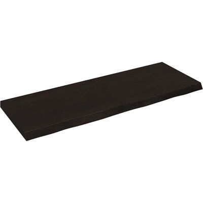 vidaXL Estante de Pared Marrón Oscuro - Estante vidaXL Estante de Pared Marrón Oscuro - Estante