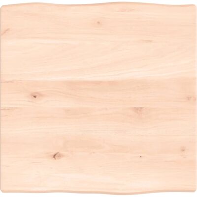 vidaXL 363861 Mittelbrauner Massiver Eichen Live Edge Tischplatte - Tischart vidaXL 363861 Mittelbrauner Massiver Eichen Live Edge Tischplatte - Tischart