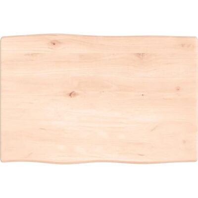 vidaXL Wooden Table Top - 60x40x2 cm - Solid Oak - Rustic Finish vidaXL Wooden Table Top - 60x40x2 cm - Solid Oak - Rustic Finish