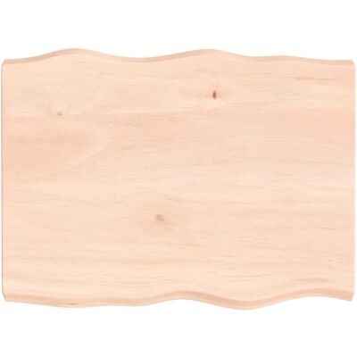 vidaXL Medium Brown Solid Oak Wood Tabletop - Tabletop vidaXL Medium Brown Solid Oak Wood Tabletop - Tabletop
