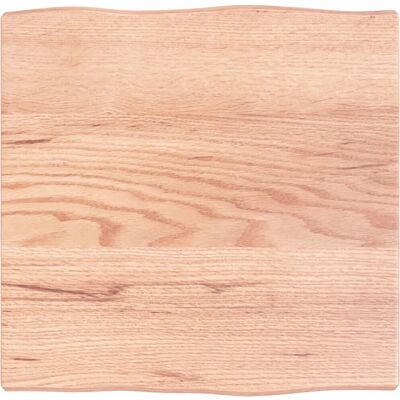 vidaXL Tisch 40x40x2 cm Eiche Lebendige Kante vidaXL Tisch 40x40x2 cm Eiche Lebendige Kante