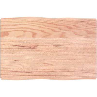 vidaXL Træbordplade - 60x40x4 cm - Lys brun - Bordplade vidaXL Træbordplade - 60x40x4 cm - Lys brun - Bordplade