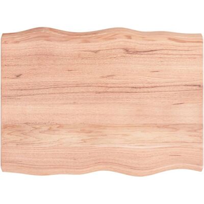 vidaXL Model 363946 Light Brown Wooden Table Top - Table Type vidaXL Model 363946 Light Brown Wooden Table Top - Table Type
