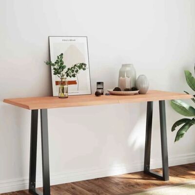 vidaXL Pöytäpinta Vaaleanruskea 160x60cm Kova Tammen Puu Elävä Reuna vidaXL Pöytäpinta Vaaleanruskea 160x60cm Kova Tammen Puu Elävä Reuna