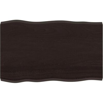 vidaXL Dark Grey Oak Table Top 80x50x4 cm - Table Top vidaXL Dark Grey Oak Table Top 80x50x4 cm - Table Top