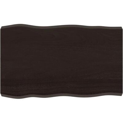 vidaXL Dunkelgraues Eichen-Tabletop - 80x50cm - Tischplatte vidaXL Dunkelgraues Eichen-Tabletop - 80x50cm - Tischplatte