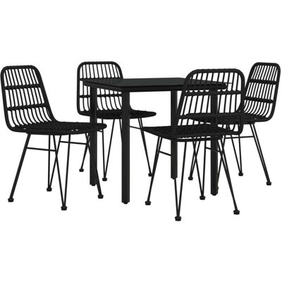 Maisonchic Model - Garden Dining Set - Black Maisonchic Model - Garden Dining Set - Black