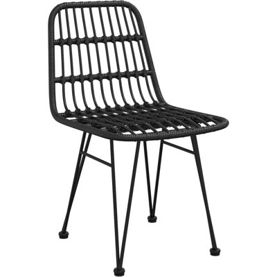 Maisonchic Model - Garden Dining Set - Weather-Resistant Rattan Maisonchic Model - Garden Dining Set - Weather-Resistant Rattan