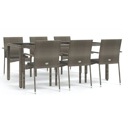 MAISONCHIC Gartentisch- und Stuhlset mit Kissen MAISONCHIC Gartentisch- und Stuhlset mit Kissen