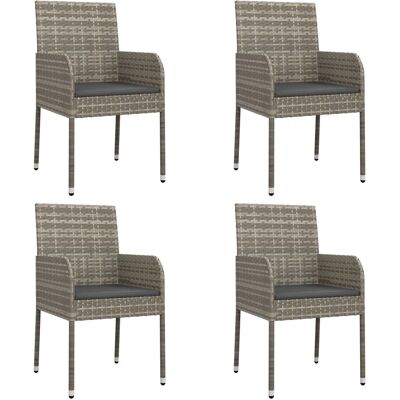 Maisonchic Graues Gartentisch-Set mit Kissen Maisonchic Graues Gartentisch-Set mit Kissen