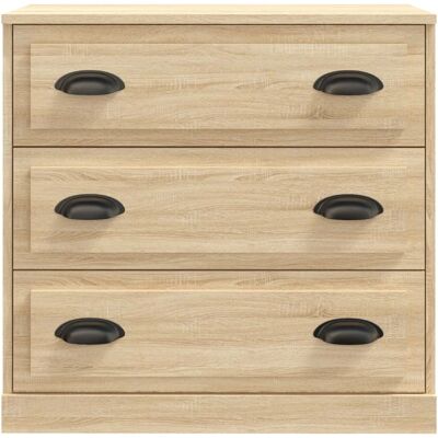 Maisonchic Modello - Credenza in legno Sonoma Quercia - Spazio di archiviazione e esposizione Maisonchic Modello - Credenza in legno Sonoma Quercia - Spazio di archiviazione e esposizione
