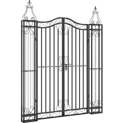 Maisonchic Modell 121x8x150 cm Gartentor - Gartentor Maisonchic Modell 121x8x150 cm Gartentor - Gartentor