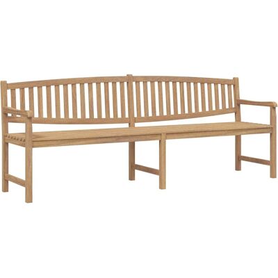 vidaXL Teak Gartentisch - 228x59.5x90 cm Outdoor Sitz vidaXL Teak Gartentisch - 228x59.5x90 cm Outdoor Sitz