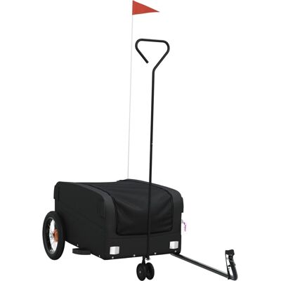 vidaXL Fietstrailer - IJzer, 122x53x53cm, 30kg vidaXL Fietstrailer - IJzer, 122x53x53cm, 30kg