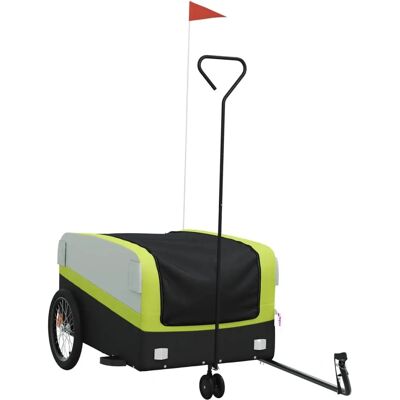 vidaXL Fahrradanhänger - Schwerlast Eisen - Grün vidaXL Fahrradanhänger - Schwerlast Eisen - Grün