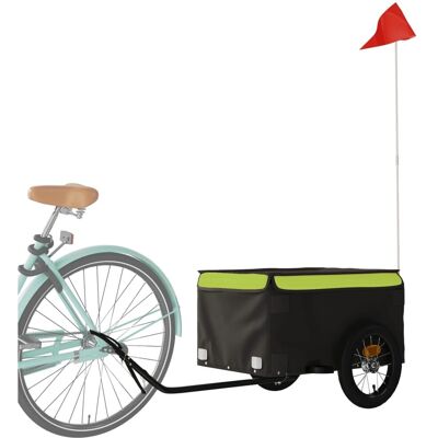 vidaXL Fietskar - Zwaar ijzer, Groen, 30 kg vidaXL Fietskar - Zwaar ijzer, Groen, 30 kg