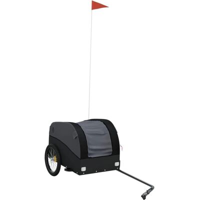 vidaXL Bike Cargo Trailer - Heavy-duty Iron, 30kg vidaXL Bike Cargo Trailer - Heavy-duty Iron, 30kg