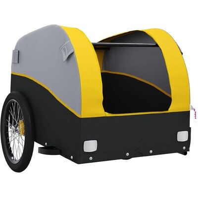 Remolque de bicicleta vidaXL - Hierro resistente, 133 x 68 x 68 cm Remolque de bicicleta vidaXL - Hierro resistente, 133 x 68 x 68 cm