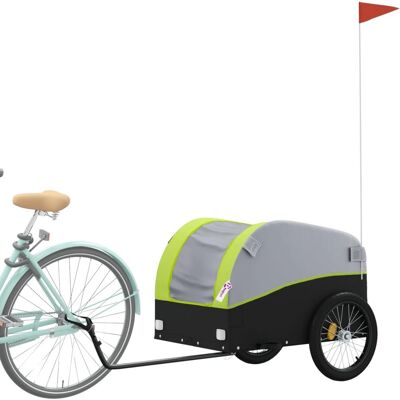 vidaXL Fahrradanhänger - Schwerlast Eisen - 45kg Max vidaXL Fahrradanhänger - Schwerlast Eisen - 45kg Max