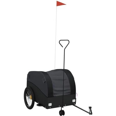 vidaXL Fahrradanhänger Eisen 45kg - Robuster Fahrrad-Lastenanhänger vidaXL Fahrradanhänger Eisen 45kg - Robuster Fahrrad-Lastenanhänger