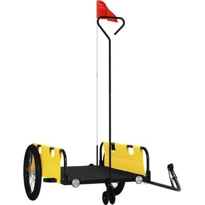 vidaXL Cargo Bike Trailer - Heavy Duty, 135x68x37cm vidaXL Cargo Bike Trailer - Heavy Duty, 135x68x37cm