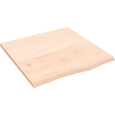 vidaXL Badkamer Werkblad 60x60x2 cm Onbehandeld Massief Hout - Badkamer Wastafelblad vidaXL Badkamer Werkblad 60x60x2 cm Onbehandeld Massief Hout - Badkamer Wastafelblad
