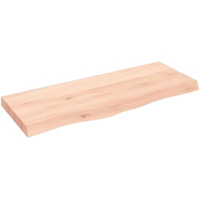 vidaXL Badkamerblad - Eikenhout, 100x40x6 cm vidaXL Badkamerblad - Eikenhout, 100x40x6 cm