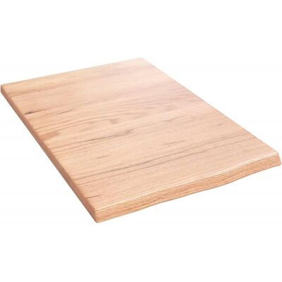 vidaXL Badezimmerplatte Hellbraun 40x60x2 cm Massivholz - Badezimmerplatte vidaXL Badezimmerplatte Hellbraun 40x60x2 cm Massivholz - Badezimmerplatte