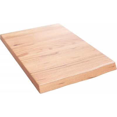vidaXL Ława łazienkowa jasnobrązowa 40x60x(2-4) cm - Ława łazienkowa vidaXL Ława łazienkowa jasnobrązowa 40x60x(2-4) cm - Ława łazienkowa