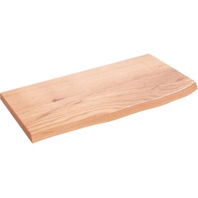 vidaXL Light Brown Bathroom Countertop - Bathroom Type vidaXL Light Brown Bathroom Countertop - Bathroom Type