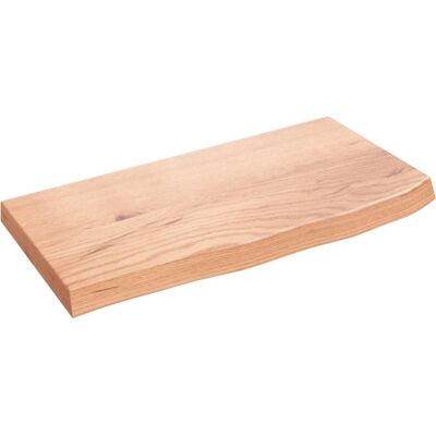 vidaXL Badezimmer Arbeitsplatte Hellbraun 60x30x4 cm Geöltes Massivholz - Badezimmerarbeitsplatte vidaXL Badezimmer Arbeitsplatte Hellbraun 60x30x4 cm Geöltes Massivholz - Badezimmerarbeitsplatte