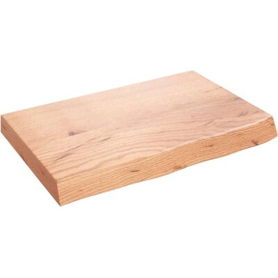 vidaXL Blat łazienkowy - Lite dąb - 60x40x6 cm vidaXL Blat łazienkowy - Lite dąb - 60x40x6 cm