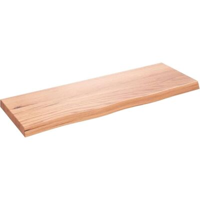 vidaXL Jasnobrązowa wanna łazienkowa 80x30x(2-4) cm - Blat łazienkowy vidaXL Jasnobrązowa wanna łazienkowa 80x30x(2-4) cm - Blat łazienkowy