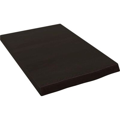 vidaXL Z litego dębu ciemny brąz 40x60x4cm blat łazienkowy vidaXL Z litego dębu ciemny brąz 40x60x4cm blat łazienkowy