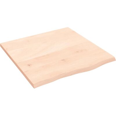vidaXL 3156287 Massivt eg plade - Ubehandlet, 60x60 cm vidaXL 3156287 Massivt eg plade - Ubehandlet, 60x60 cm