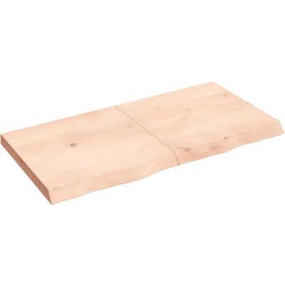vidaXL 3156313 Mesa - Madera de roble maciza, 120x60x6cm vidaXL 3156313 Mesa - Madera de roble maciza, 120x60x6cm