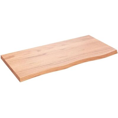 vidaXL 3156366 Træbordplade - 100x50cm Lysbrun vidaXL 3156366 Træbordplade - 100x50cm Lysbrun